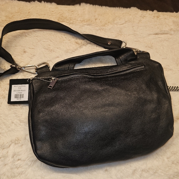 Daniella Lehavi Iconic Mia Crossbody Genuine Leather Bag - Picture 8 of 14